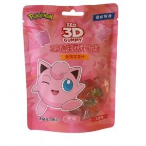 Bonbon 3D pokémon Fraise