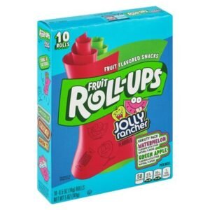 Fruit Roll-Ups Jolly Rancher Pastèque Pomme Verte